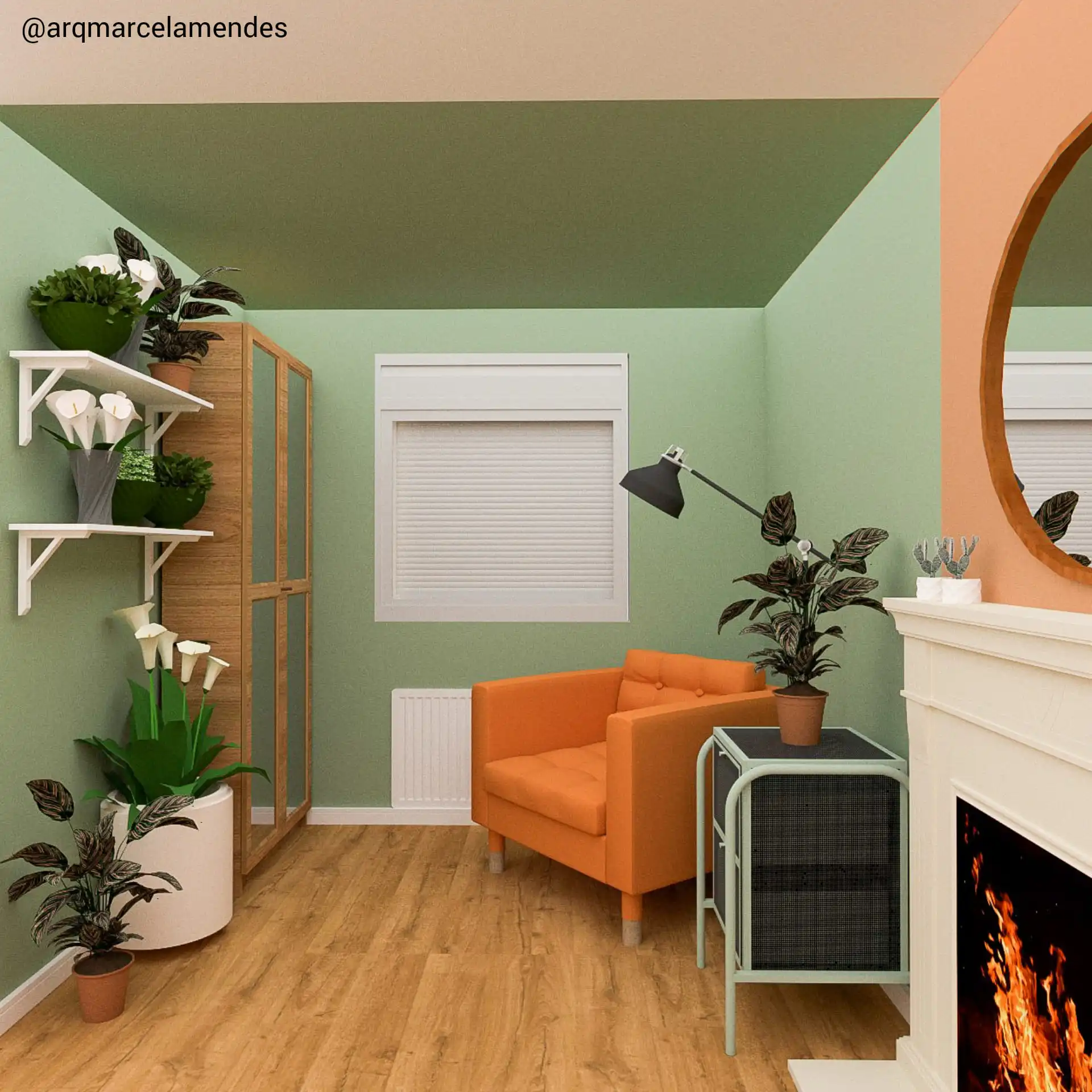 Cantinho da jardinagem da casa da Carol e do Will - Inglaterra